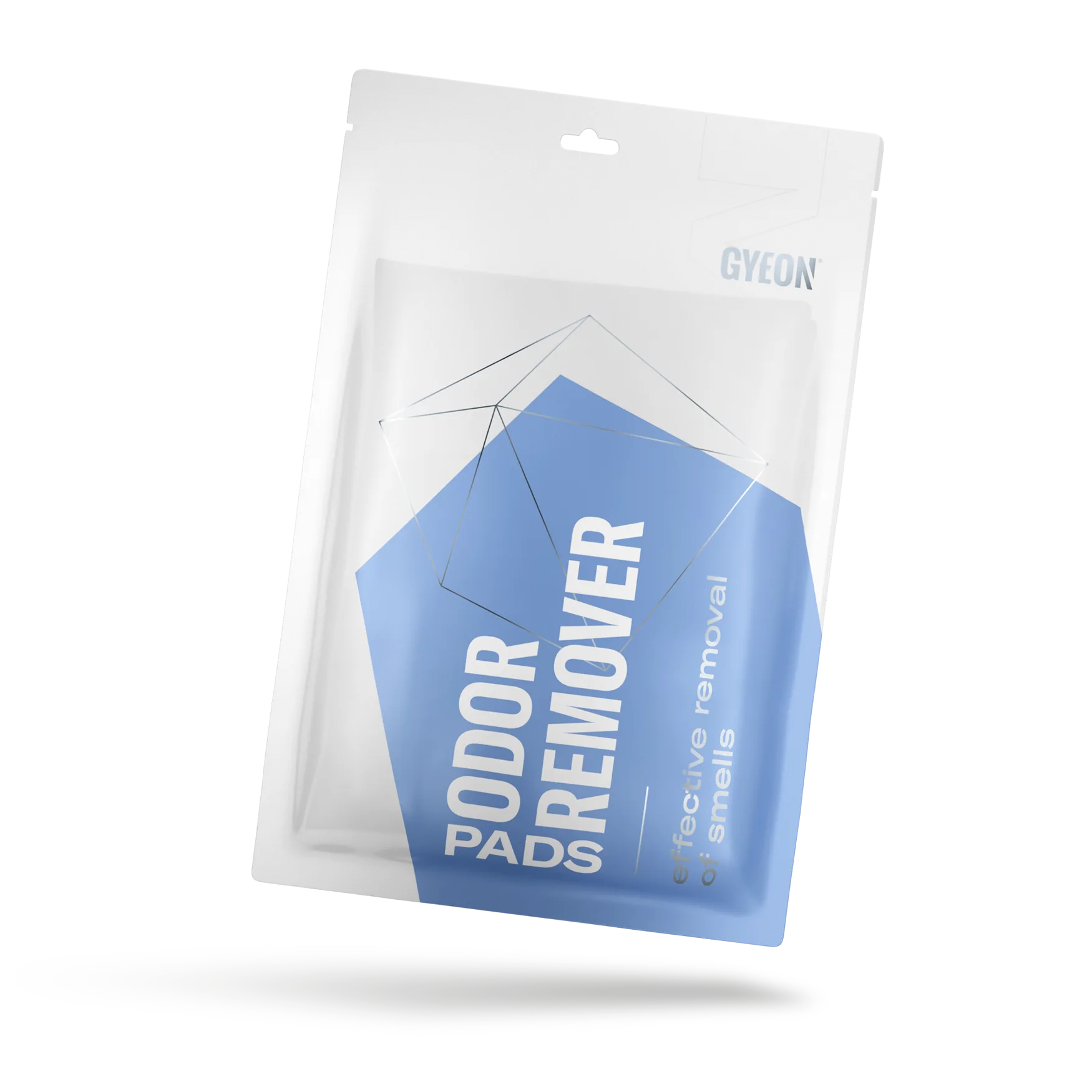 Q²M OdorRemover Pads 4-pack 完整產品包裝