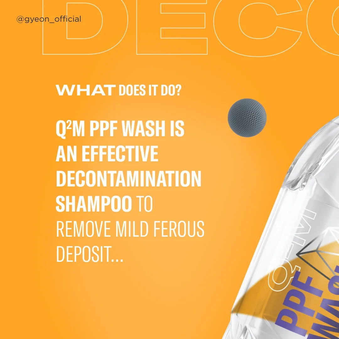 Q²M PPF Wash 實際使用 1